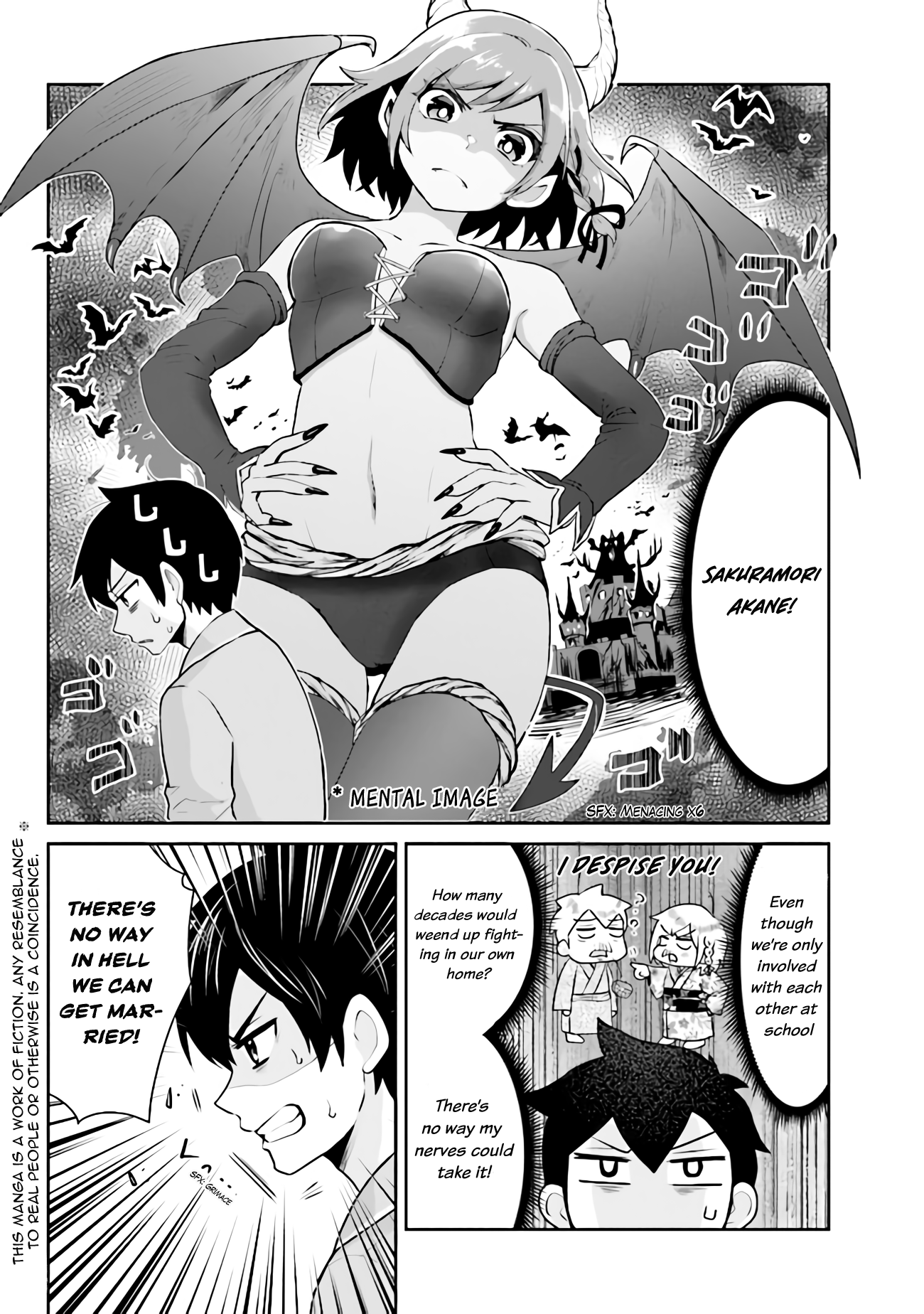 Class no Daikirai na Joshi to Kekkon Suru Koto ni Natta. Vol. 1 Ch. 2.1 第4页