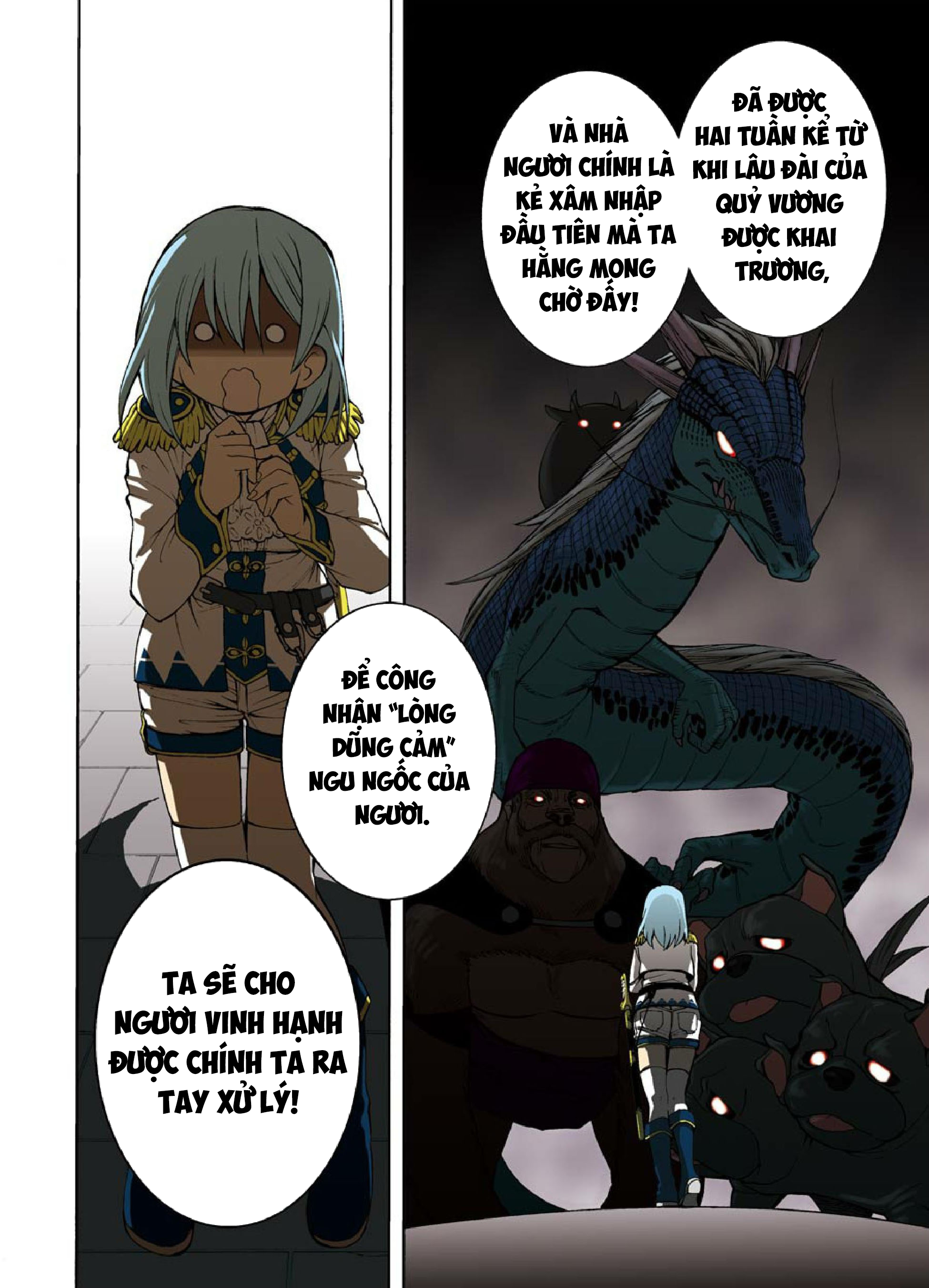 Majo no Geboku to Maou no Tsuno Đầy Tớ Phù Thuỷ và Lâu Đài Quỷ Vương 第4页