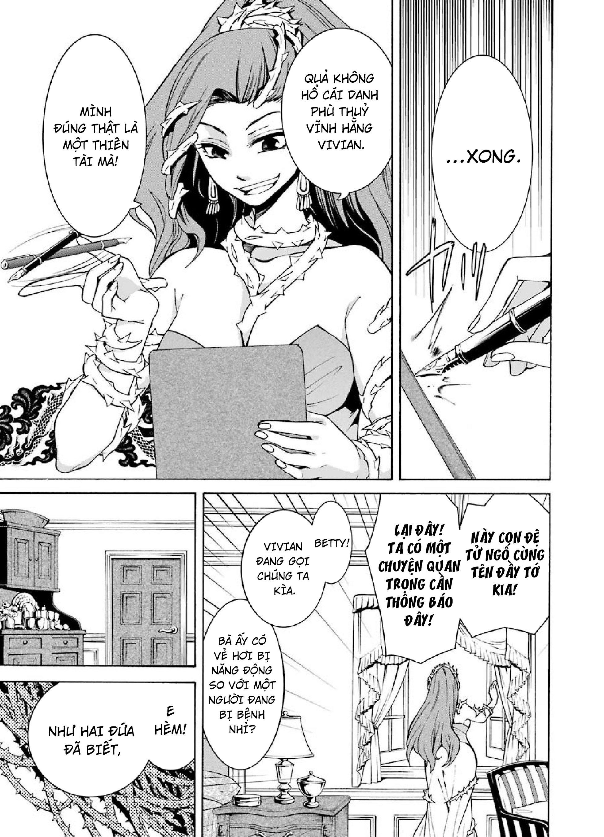 Majo no Geboku to Maou no Tsuno Đầy Tớ Phù Thuỷ và Lâu Đài Quỷ Vương 第9页