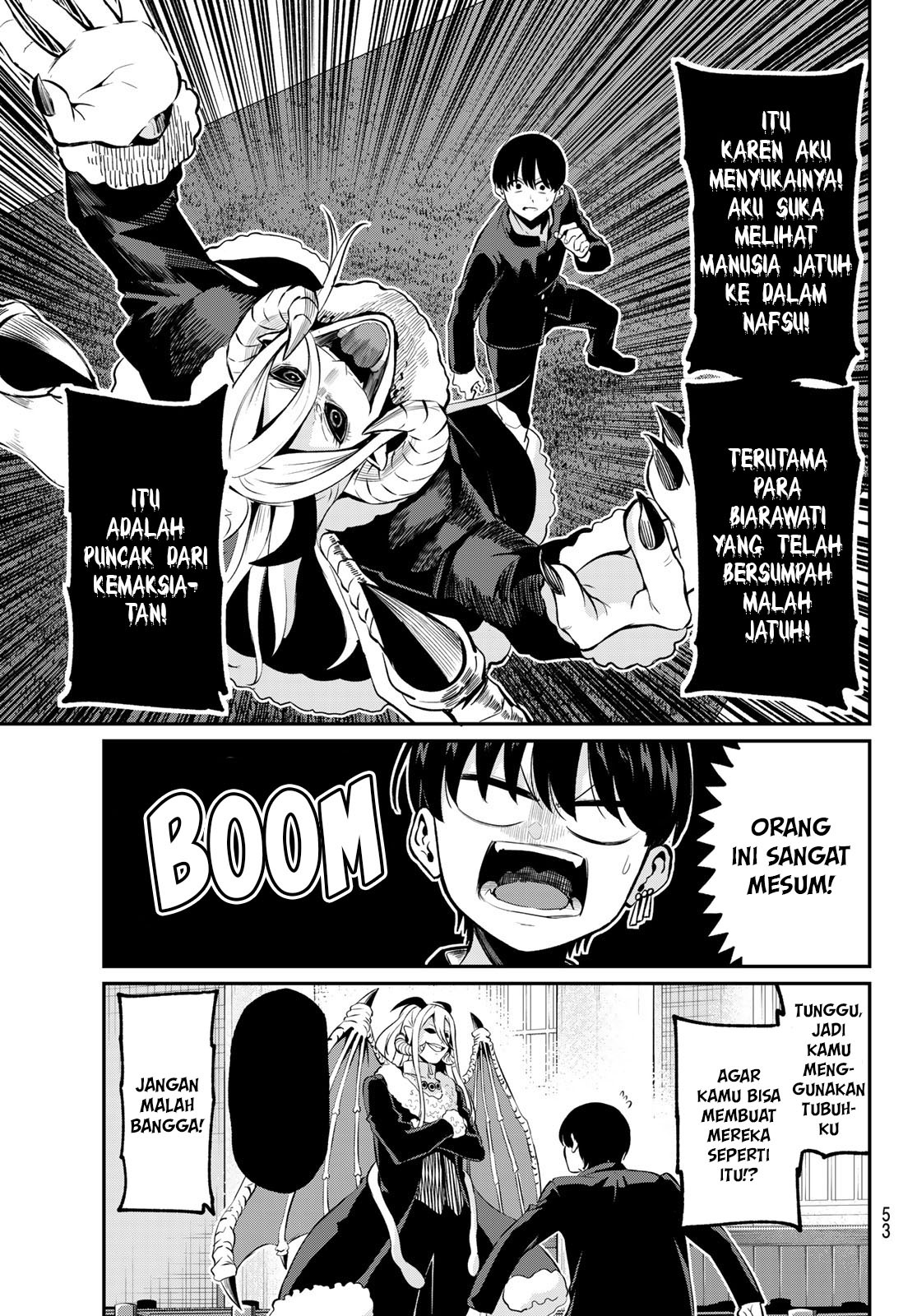 Irozuku Monochrome Demon Penuh Nafsu Dan Gadis Suci 第42页