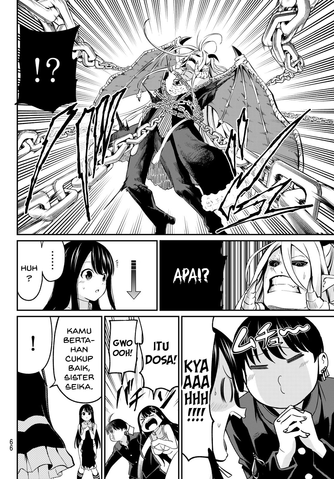 Irozuku Monochrome Demon Penuh Nafsu Dan Gadis Suci 第53页