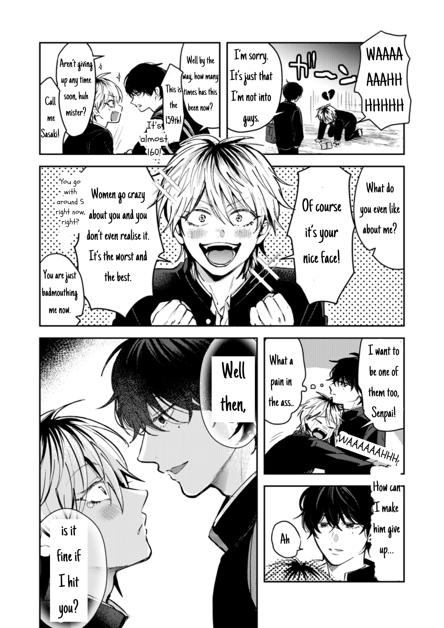 Dameo no Shiina-senpai to Yabao no Sasaki-kun 第3页
