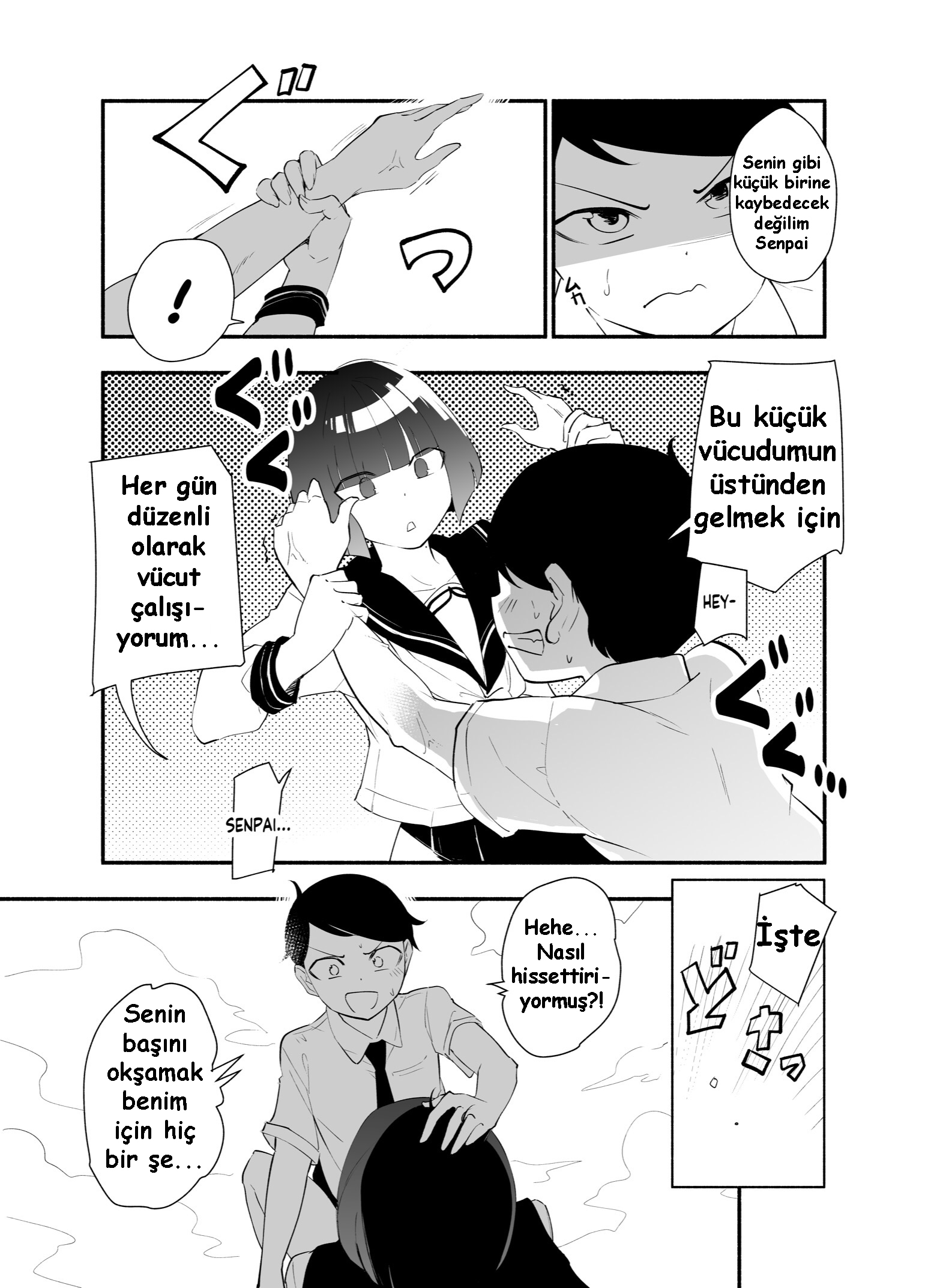 Koushinchou no Kouhai ♀ to Teishinchou no Senpai ♂ ga Ren'ai ni Hatten Suru made Uzun ve Kibirli Kouhai 第6页