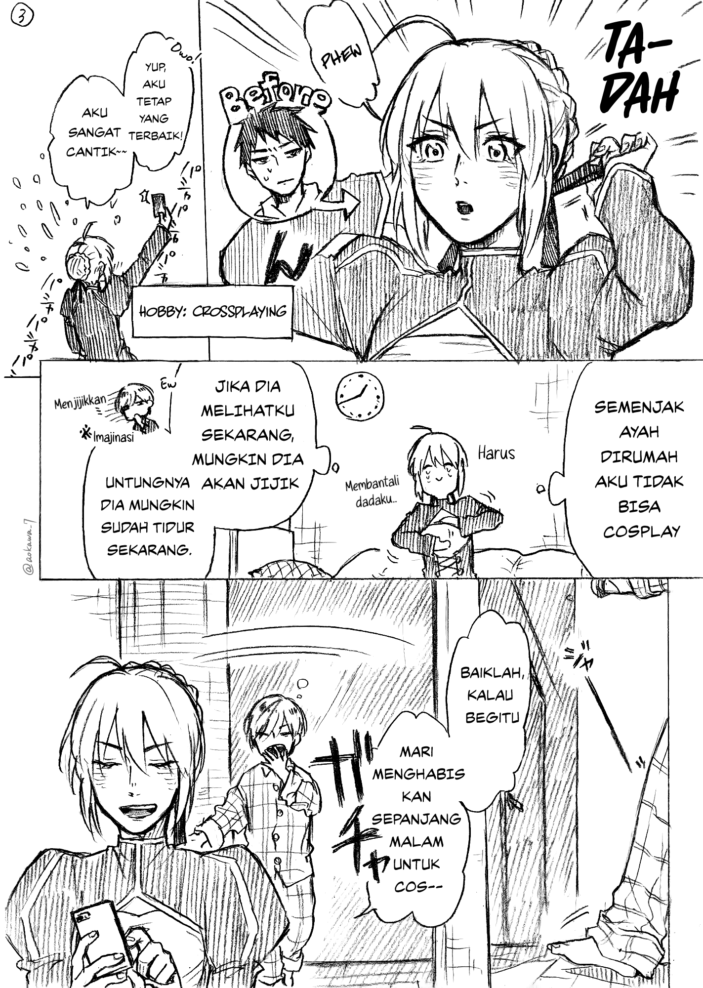 Josou Cosplayer ni Otouto ga Dekiru Manga Part 1 第3页