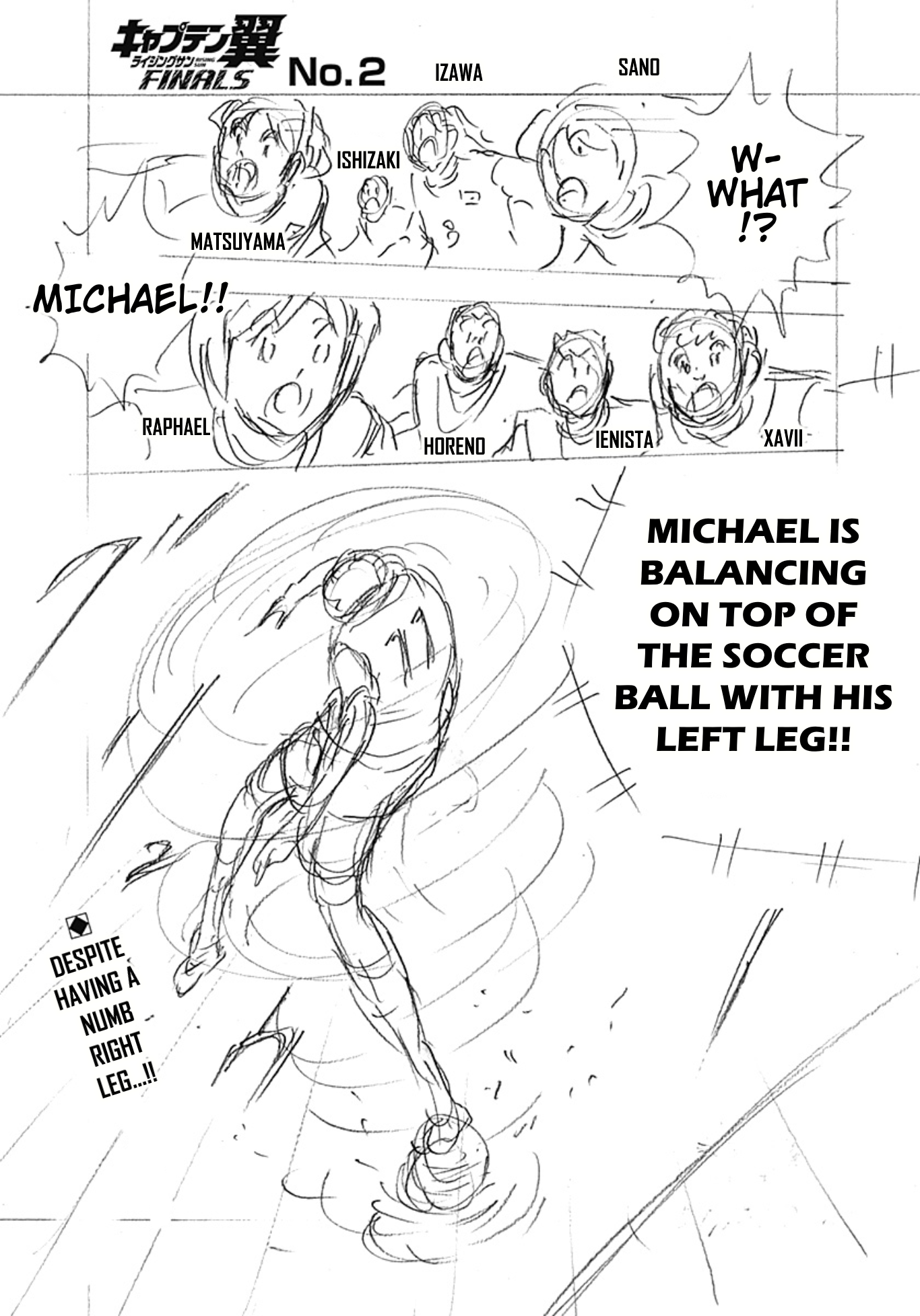 Captain Tsubasa: Rising Sun - FINALS MICHAEL'S COUNTERATTACK 第1页