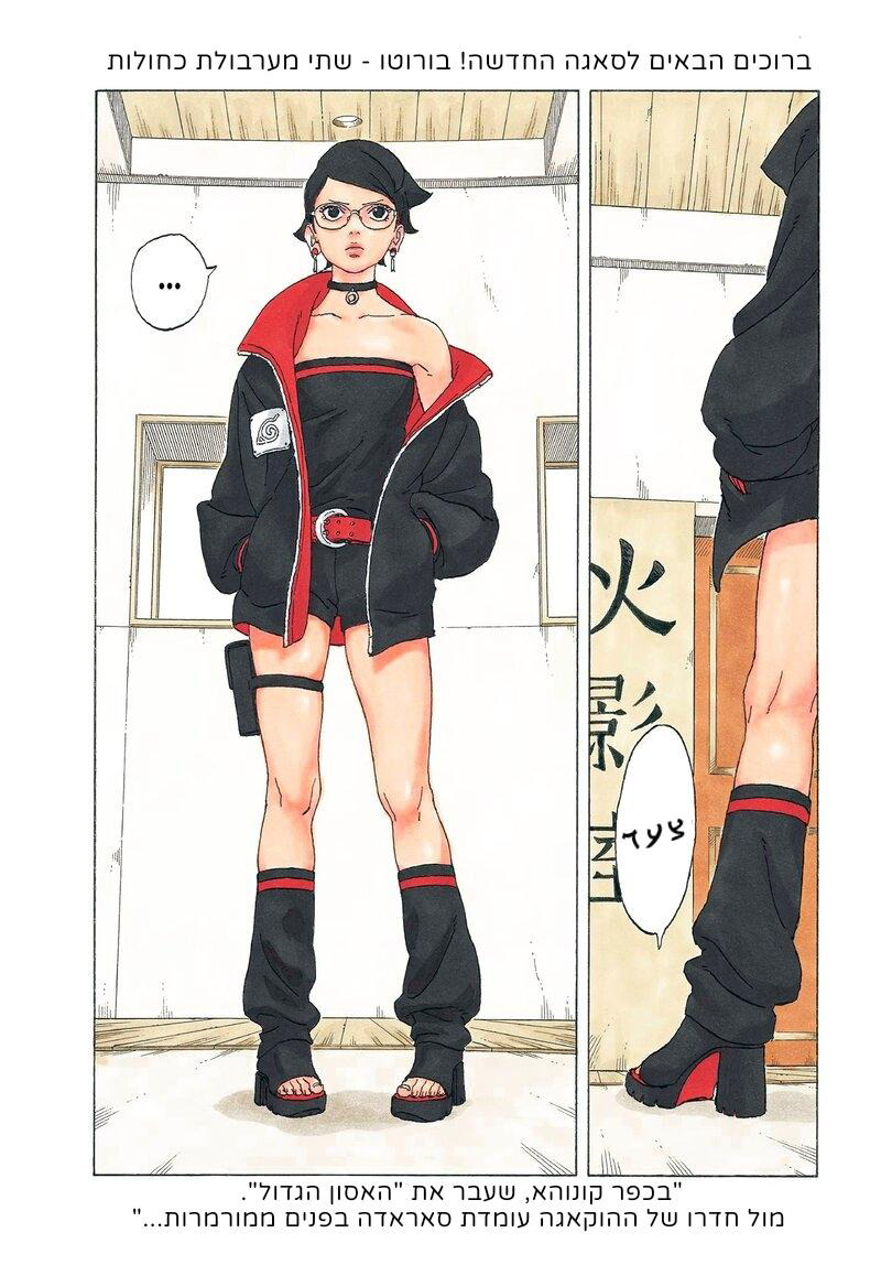 Boruto - Two Blue Vortex בורוטו 第1页