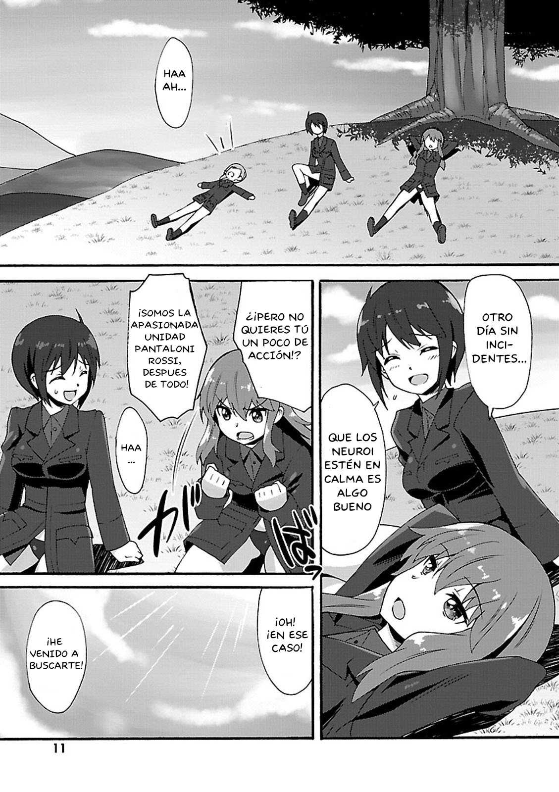 Strike Witches: Crimson Witches Llamado a las Armas 第11页