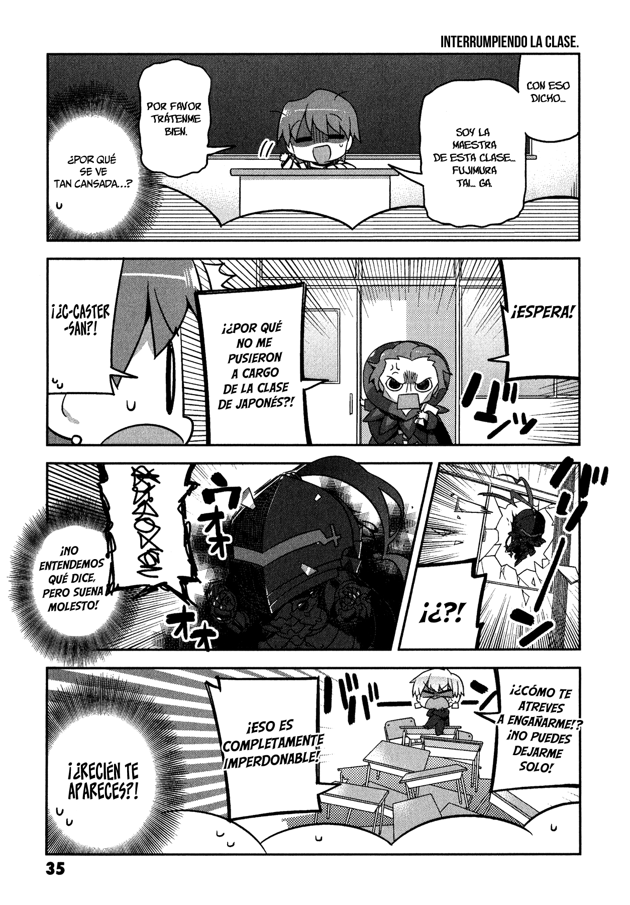 Type-Moon Gakuen - Chibi Chuki! ¡Protege la paz de la Escuela! 第14页