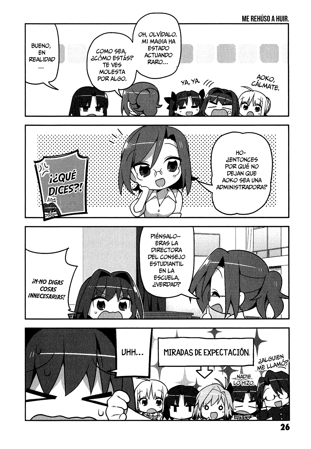 Type-Moon Gakuen - Chibi Chuki! ¡Protege la paz de la Escuela! 第5页