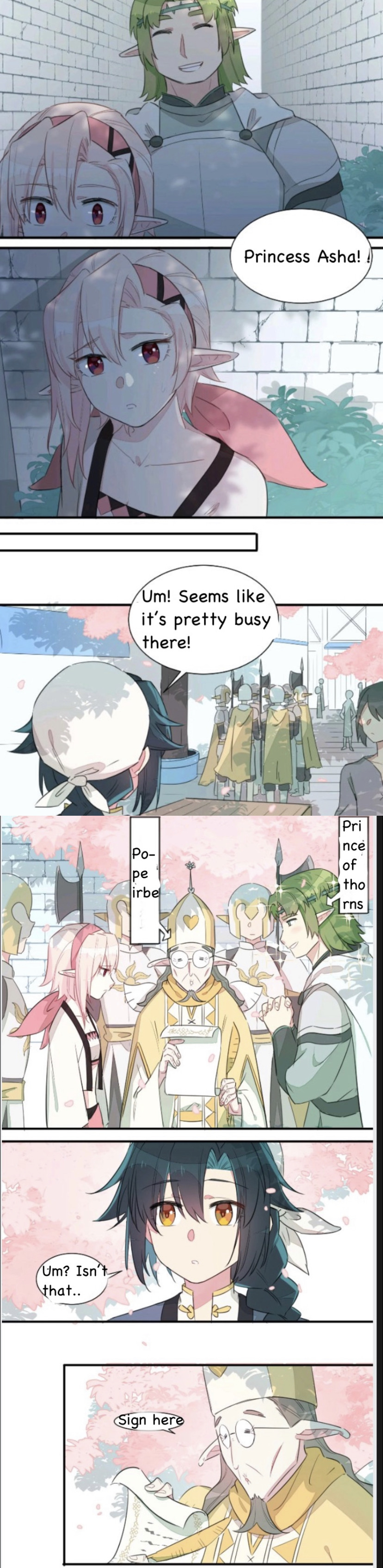 What Should I Do If I've Signed a Marriage Contract with the Elven Princess Ch. 1 第13页