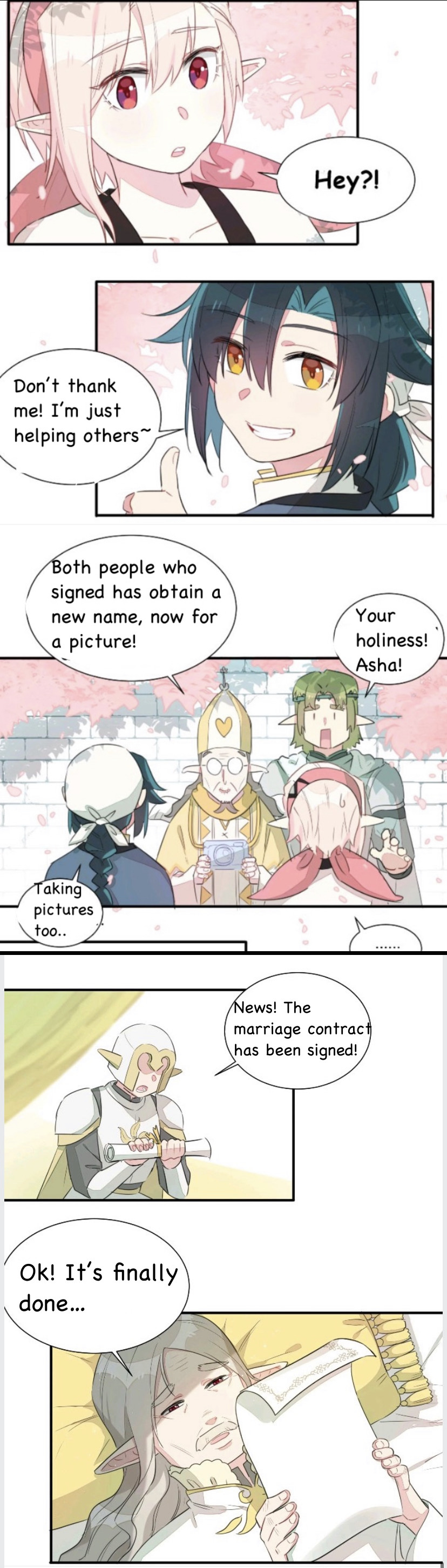 What Should I Do If I've Signed a Marriage Contract with the Elven Princess Ch. 1 第15页
