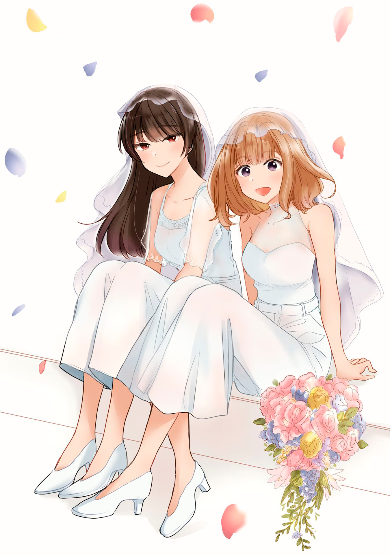 Onna Tomodachi to Kekkon Shitemita. 第2页