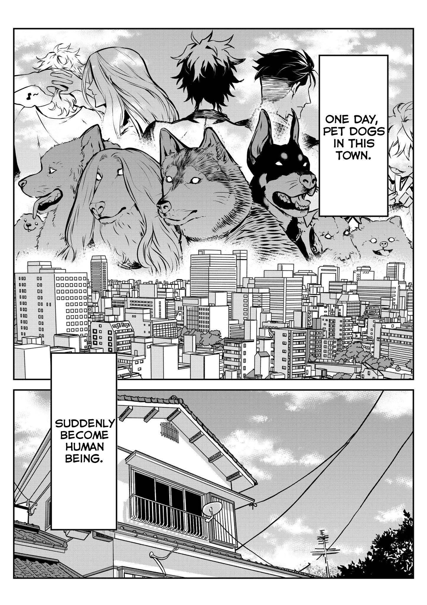 Inu ga Hito ni Naru Hanashi 第1页