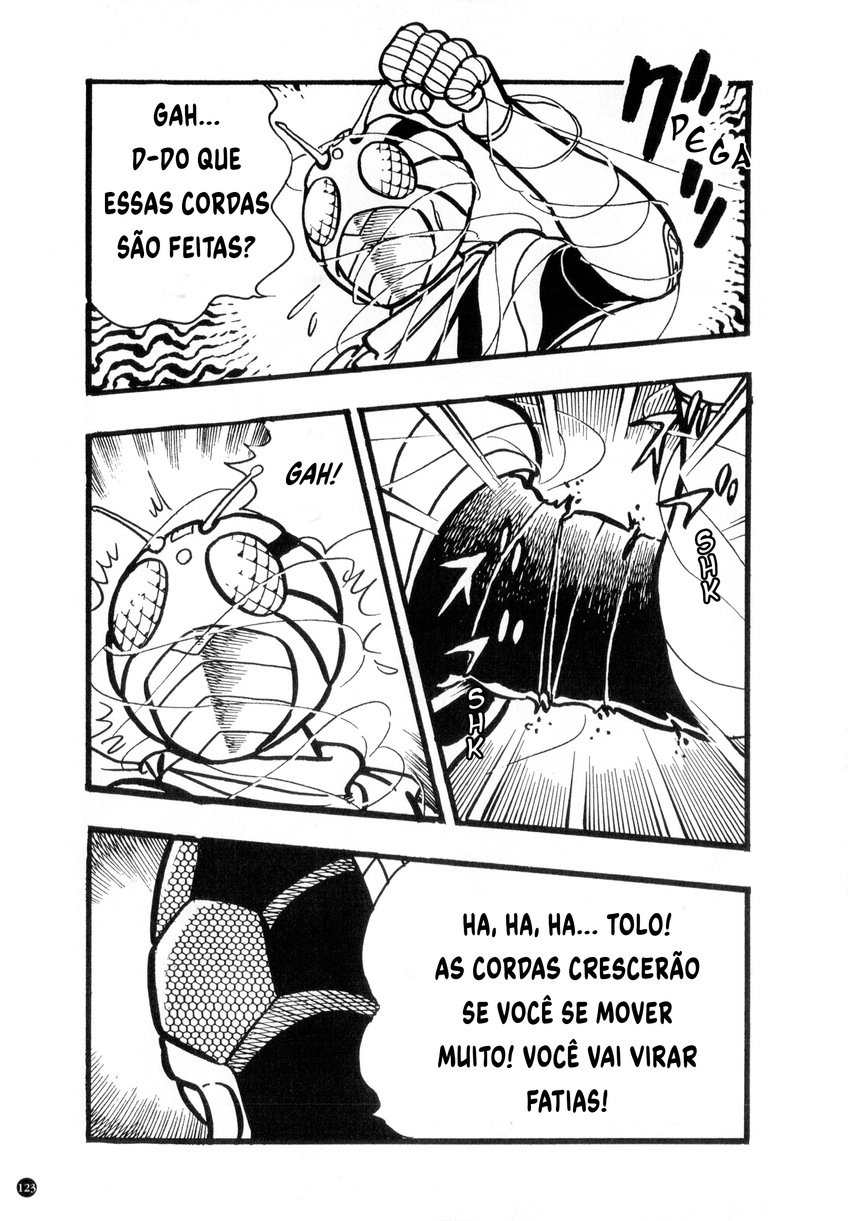 Kamen Rider ZX (Versão de Yuuji Hosoi) Capítulo 1: O nascimento do décimo Rider! 第113页
