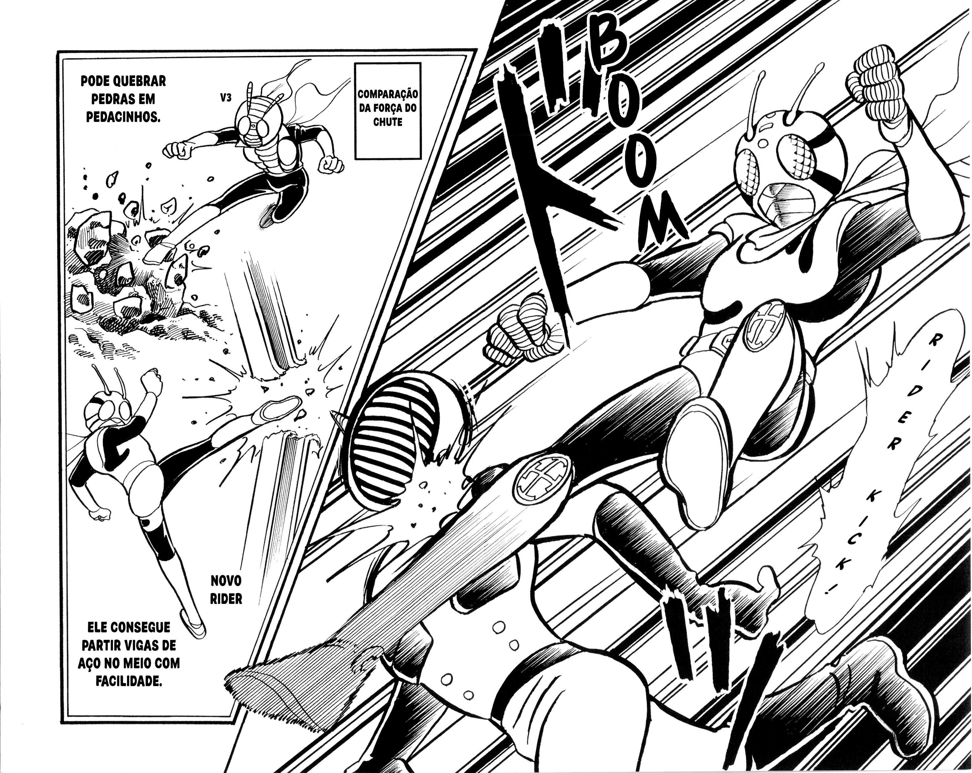Kamen Rider ZX (Versão de Yuuji Hosoi) Capítulo 1: O nascimento do décimo Rider! 第99页