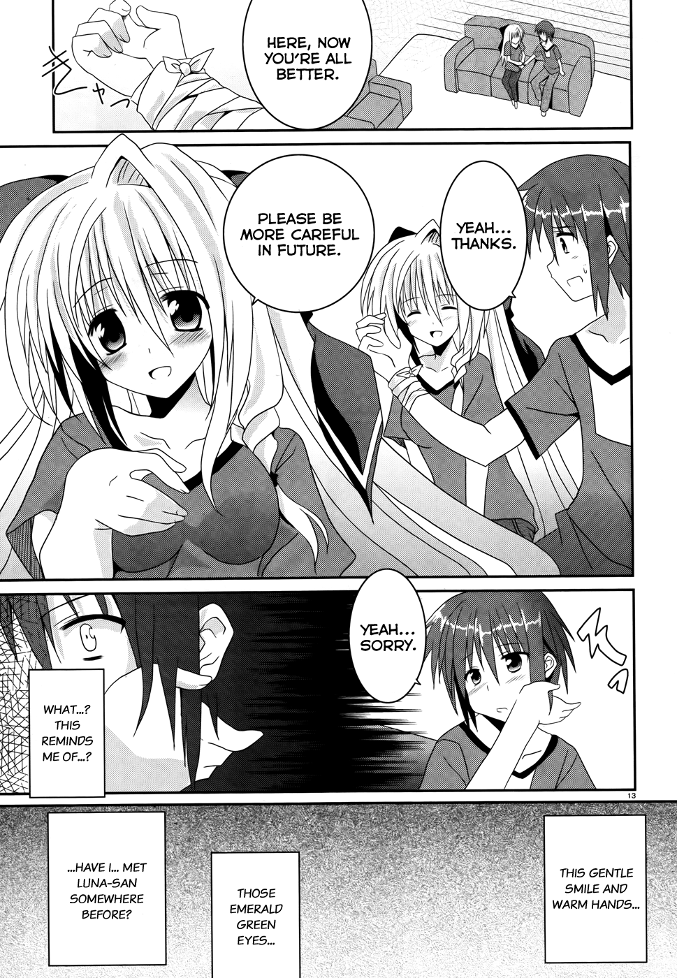 Tsuki Tsuki! Welcome Home, Dear Moon 第13页