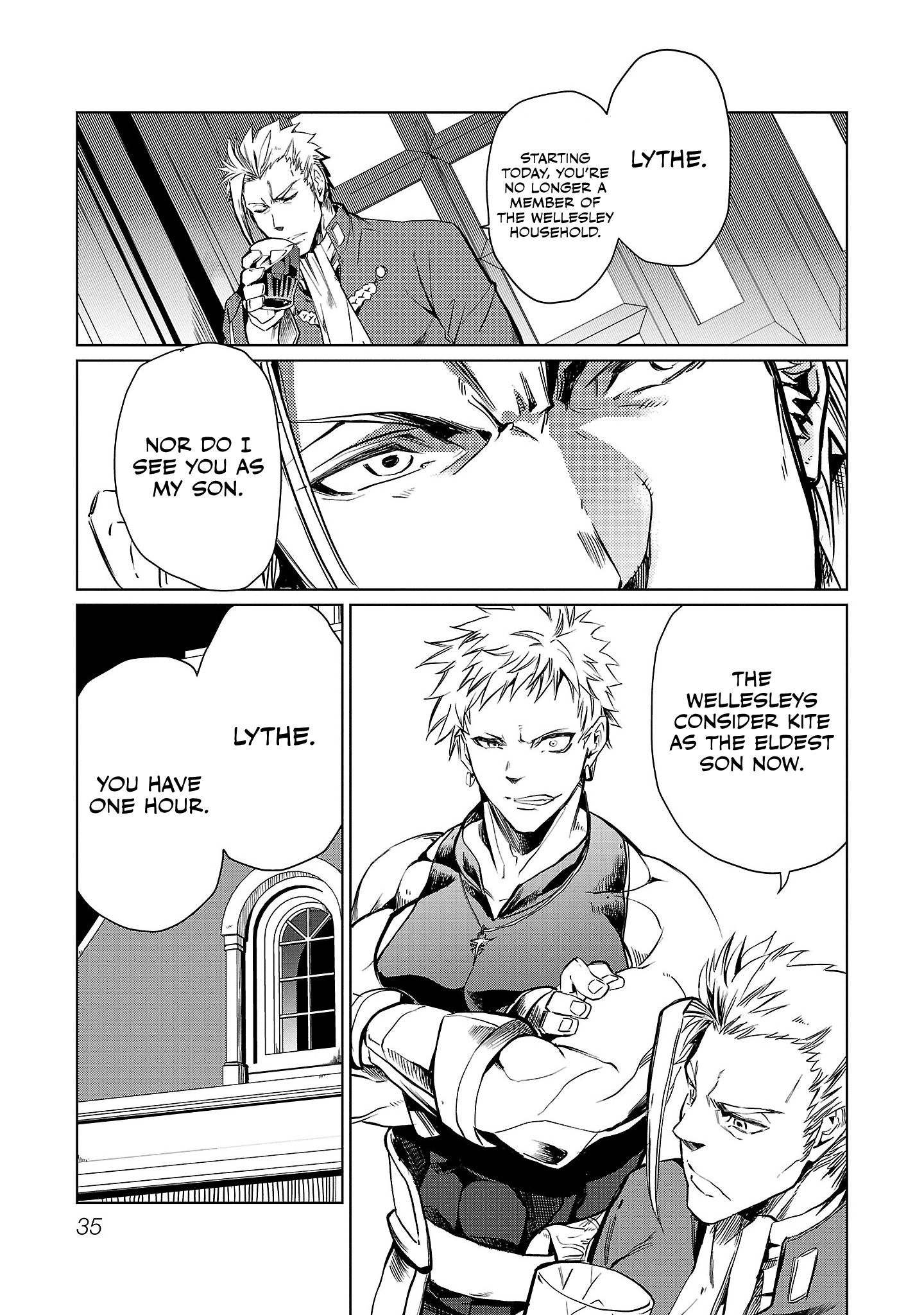 Class "Mushoku" no Eiyuutan: Koushaku-ke o Tsuihou Sareta ga, Jitsu wa Nagutta dake de Skill o Kakutoku Dekiru to Wakari, Tairiku Ichi no Eiyuu ni Noboritsumeru Vol. 1 Ch. 1 第37页