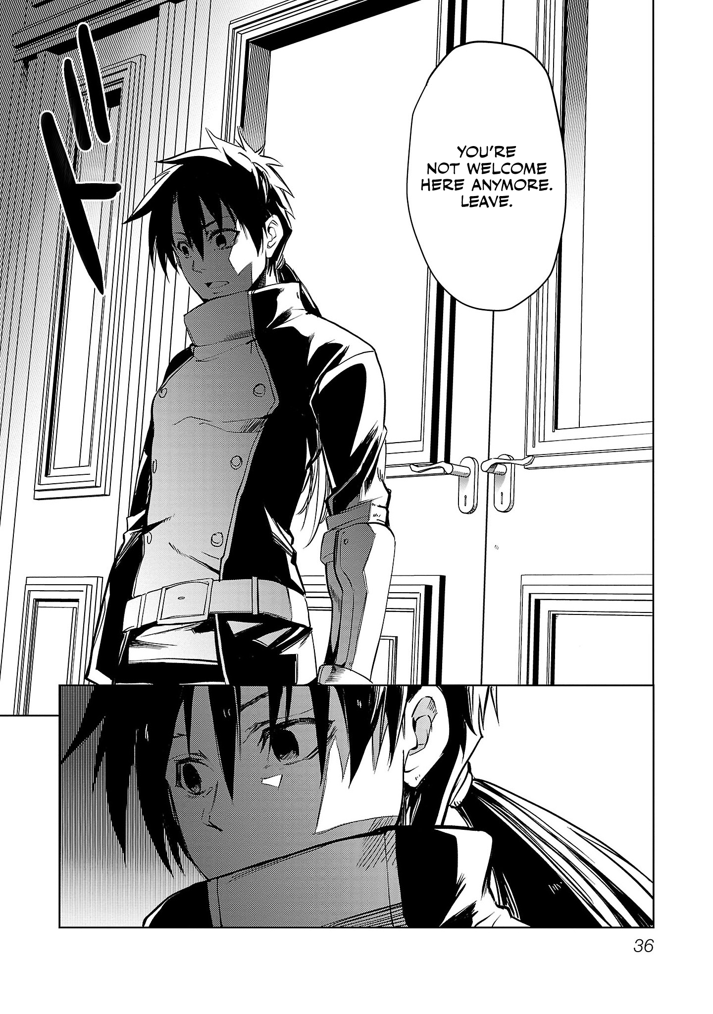 Class "Mushoku" no Eiyuutan: Koushaku-ke o Tsuihou Sareta ga, Jitsu wa Nagutta dake de Skill o Kakutoku Dekiru to Wakari, Tairiku Ichi no Eiyuu ni Noboritsumeru Vol. 1 Ch. 1 第38页