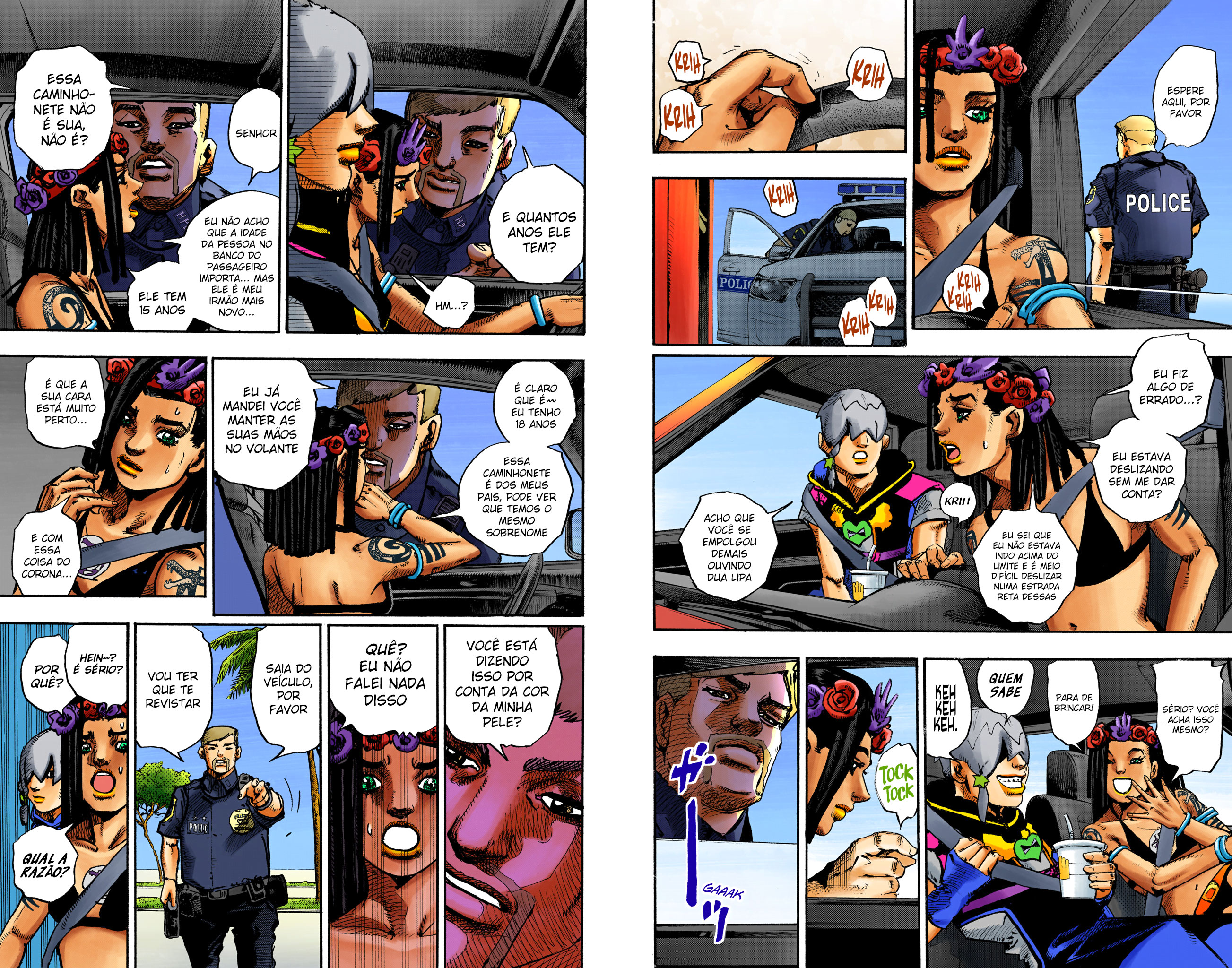 JoJo's Bizarre Adventure, Part 9: The JOJOLands (Official Colored) Partida (DEPARTURE) 第10页
